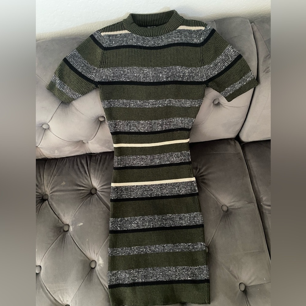 Sweater net dress